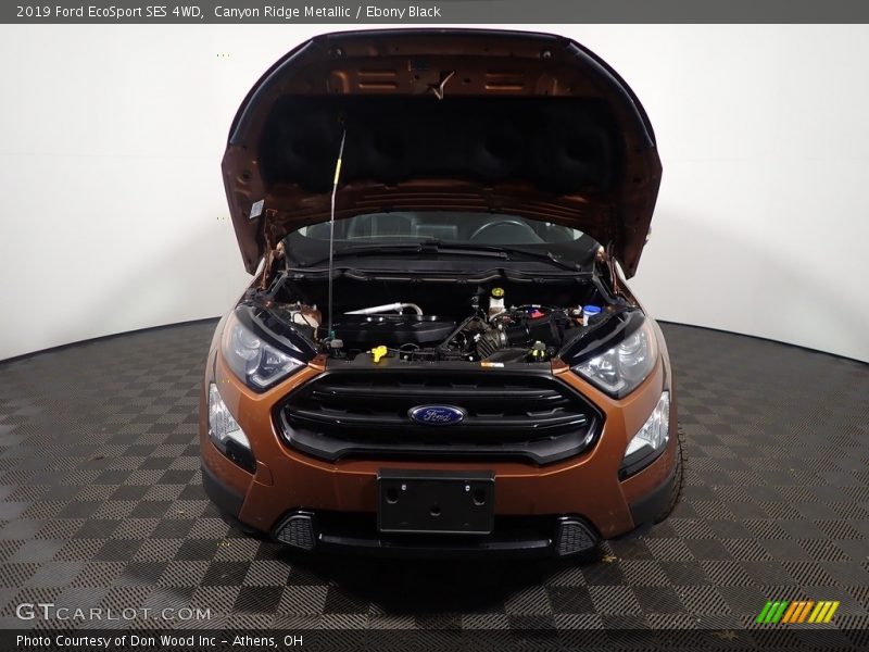 Canyon Ridge Metallic / Ebony Black 2019 Ford EcoSport SES 4WD