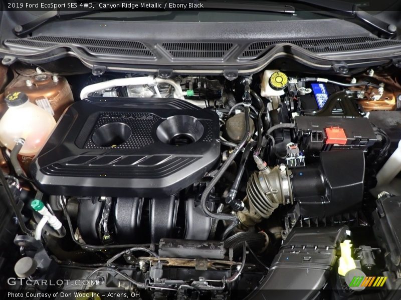 Canyon Ridge Metallic / Ebony Black 2019 Ford EcoSport SES 4WD