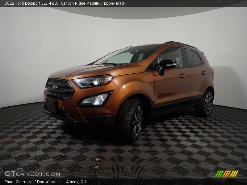 Canyon Ridge Metallic / Ebony Black 2019 Ford EcoSport SES 4WD