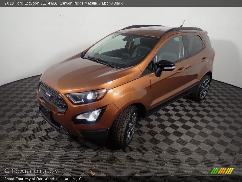 Canyon Ridge Metallic / Ebony Black 2019 Ford EcoSport SES 4WD