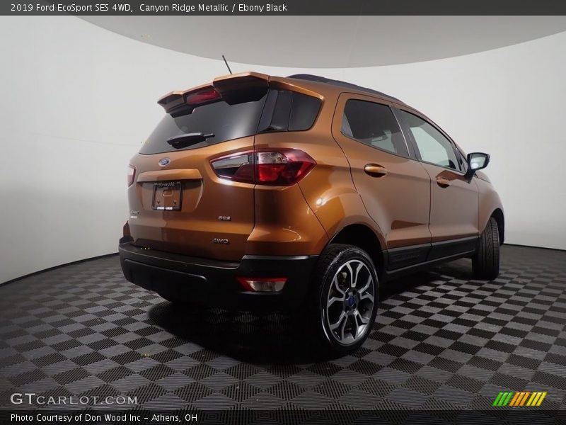 Canyon Ridge Metallic / Ebony Black 2019 Ford EcoSport SES 4WD