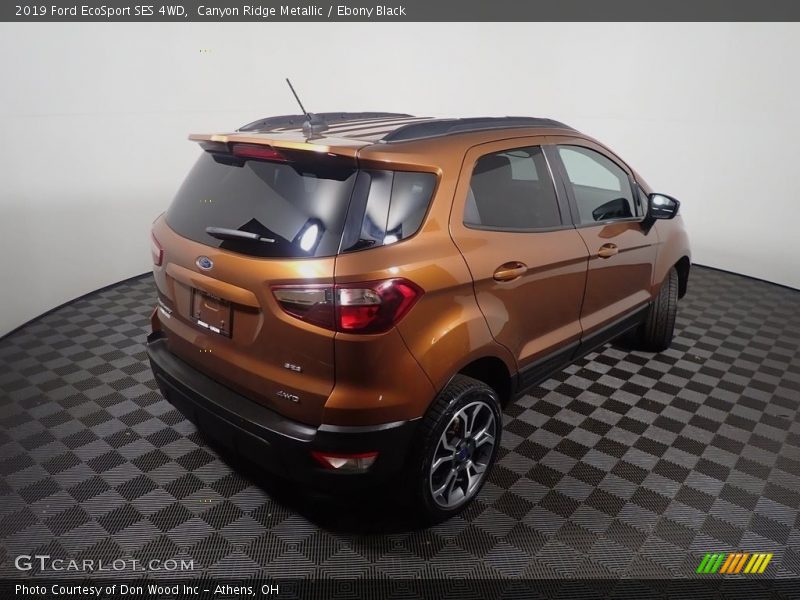 Canyon Ridge Metallic / Ebony Black 2019 Ford EcoSport SES 4WD