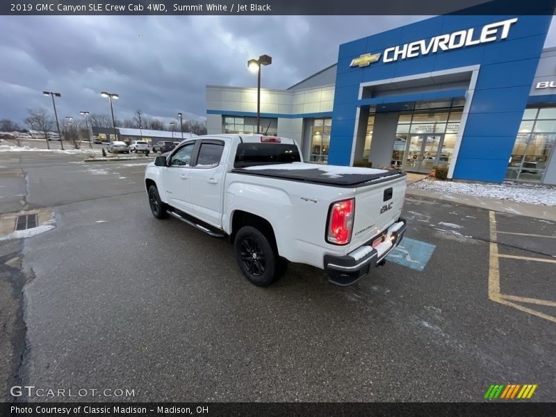 Summit White / Jet Black 2019 GMC Canyon SLE Crew Cab 4WD