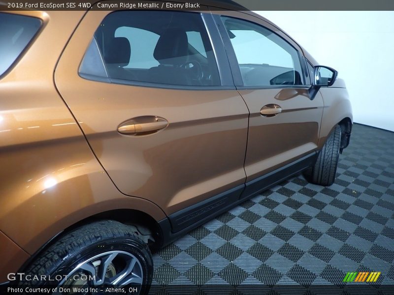 Canyon Ridge Metallic / Ebony Black 2019 Ford EcoSport SES 4WD