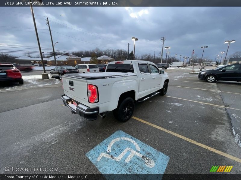 Summit White / Jet Black 2019 GMC Canyon SLE Crew Cab 4WD