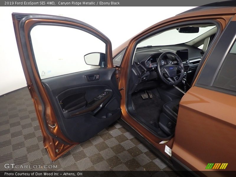 Canyon Ridge Metallic / Ebony Black 2019 Ford EcoSport SES 4WD