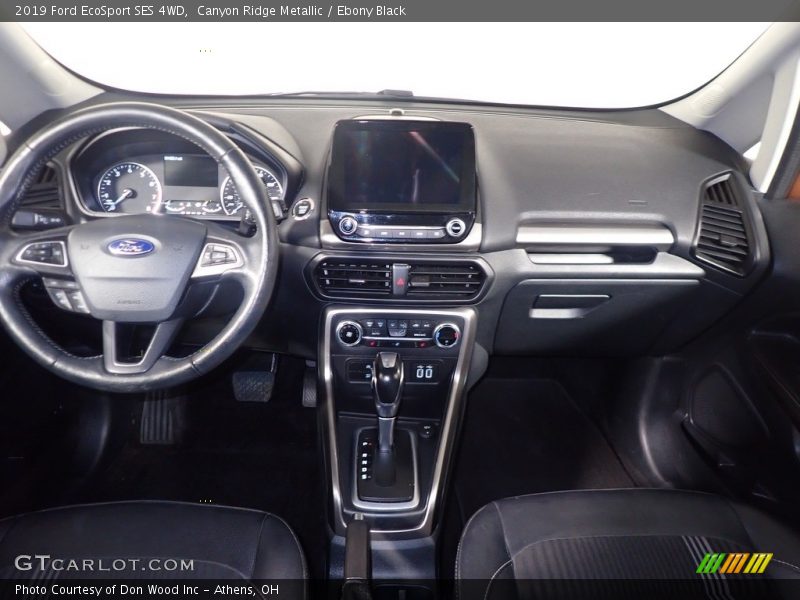 Canyon Ridge Metallic / Ebony Black 2019 Ford EcoSport SES 4WD