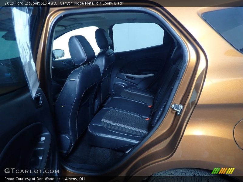 Canyon Ridge Metallic / Ebony Black 2019 Ford EcoSport SES 4WD