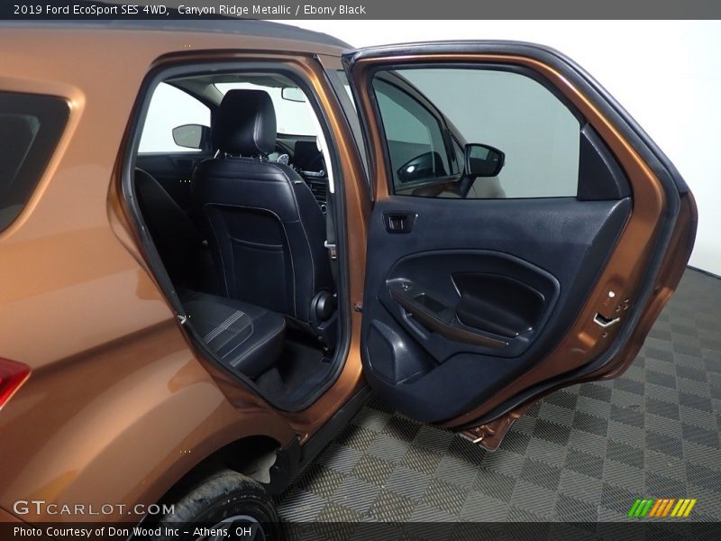 Canyon Ridge Metallic / Ebony Black 2019 Ford EcoSport SES 4WD