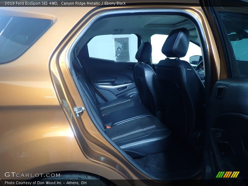Canyon Ridge Metallic / Ebony Black 2019 Ford EcoSport SES 4WD