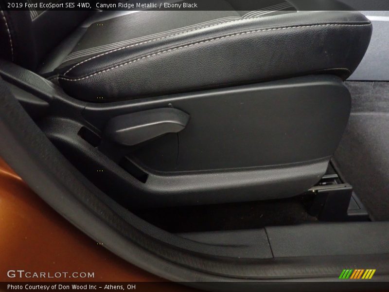 Canyon Ridge Metallic / Ebony Black 2019 Ford EcoSport SES 4WD
