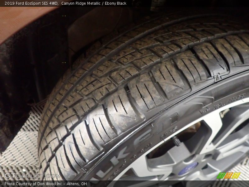 Canyon Ridge Metallic / Ebony Black 2019 Ford EcoSport SES 4WD