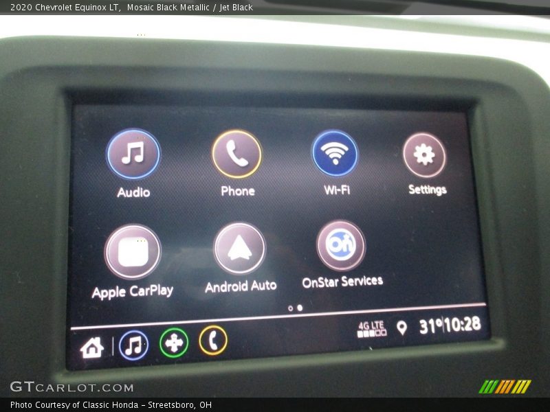 Mosaic Black Metallic / Jet Black 2020 Chevrolet Equinox LT