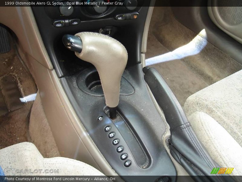 Opal Blue Metallic / Pewter Gray 1999 Oldsmobile Alero GL Sedan