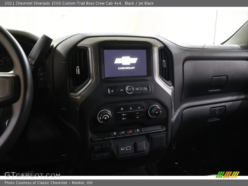 Black / Jet Black 2021 Chevrolet Silverado 1500 Custom Trail Boss Crew Cab 4x4