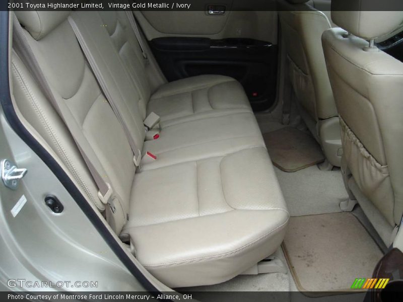 Vintage Gold Metallic / Ivory 2001 Toyota Highlander Limited