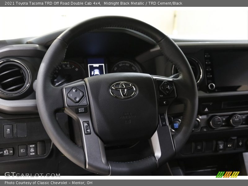Midnight Black Metallic / TRD Cement/Black 2021 Toyota Tacoma TRD Off Road Double Cab 4x4