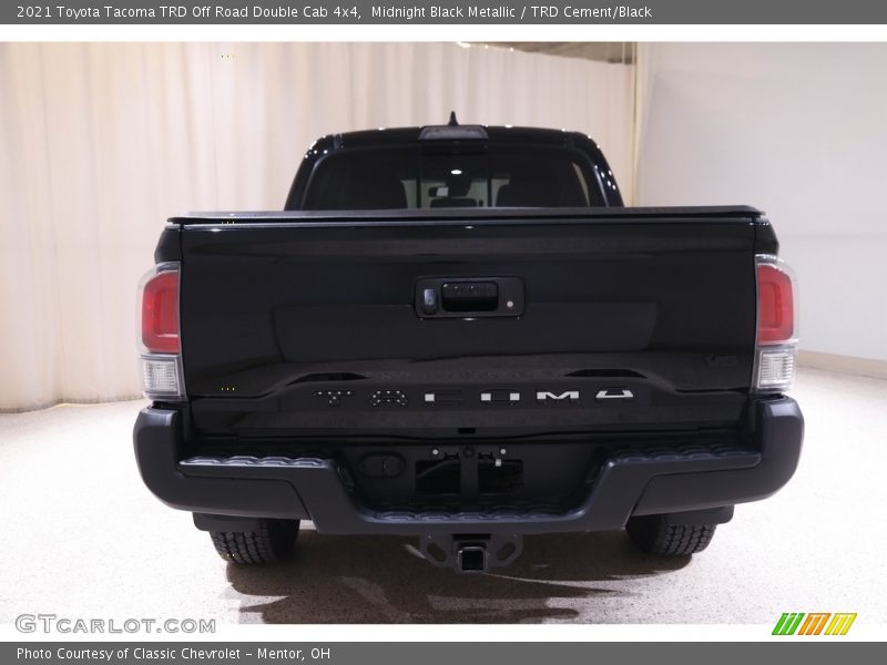 Midnight Black Metallic / TRD Cement/Black 2021 Toyota Tacoma TRD Off Road Double Cab 4x4