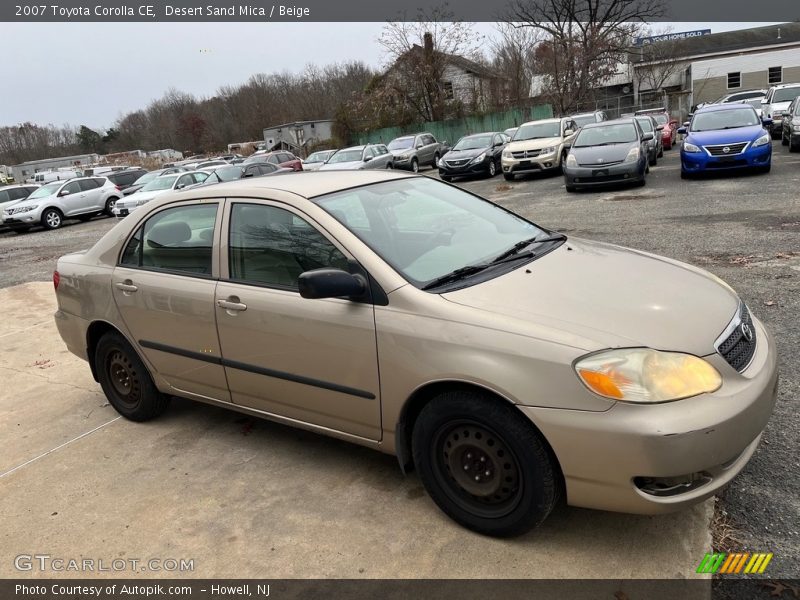 Desert Sand Mica / Beige 2007 Toyota Corolla CE