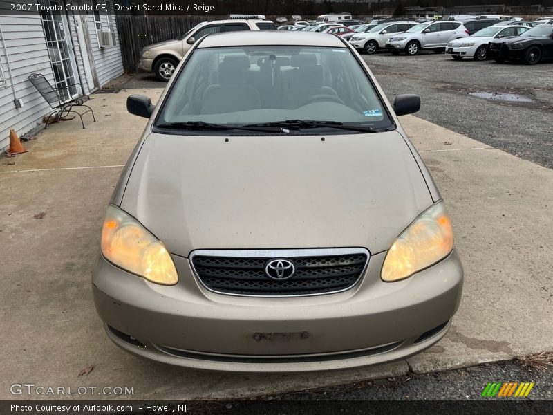 Desert Sand Mica / Beige 2007 Toyota Corolla CE