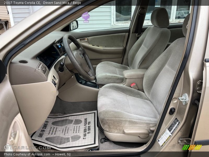 Desert Sand Mica / Beige 2007 Toyota Corolla CE