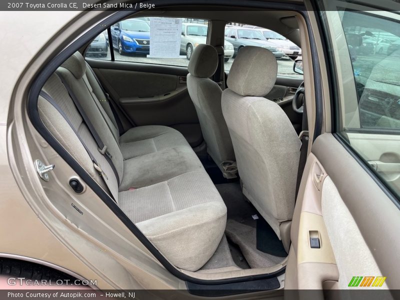 Desert Sand Mica / Beige 2007 Toyota Corolla CE