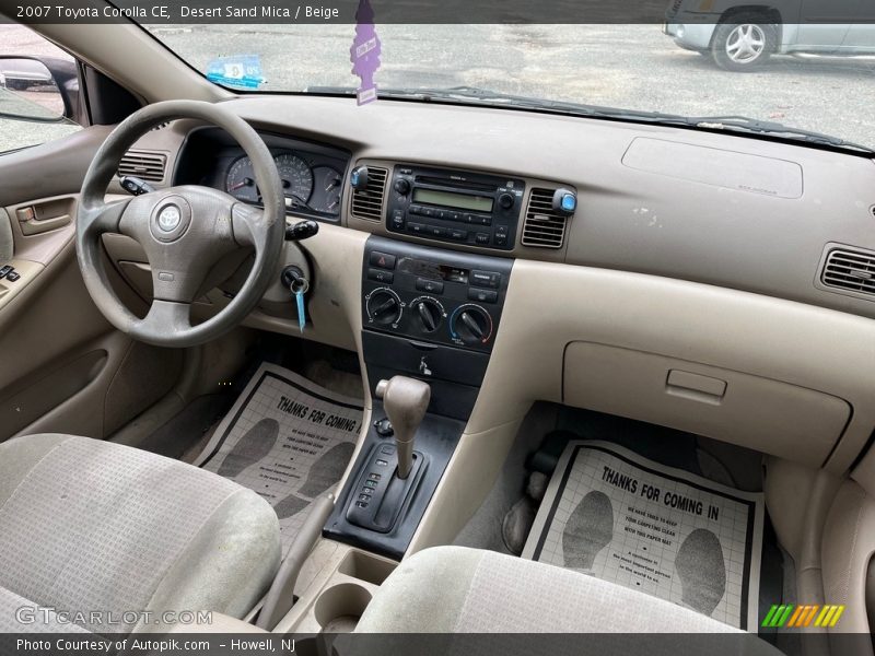 Desert Sand Mica / Beige 2007 Toyota Corolla CE