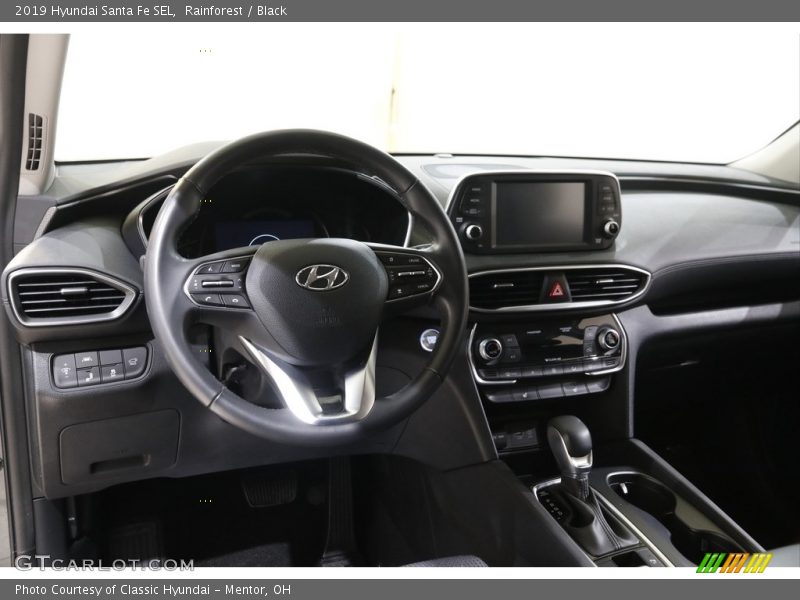 Rainforest / Black 2019 Hyundai Santa Fe SEL
