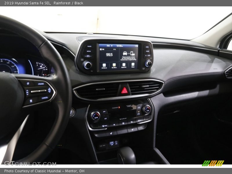 Rainforest / Black 2019 Hyundai Santa Fe SEL