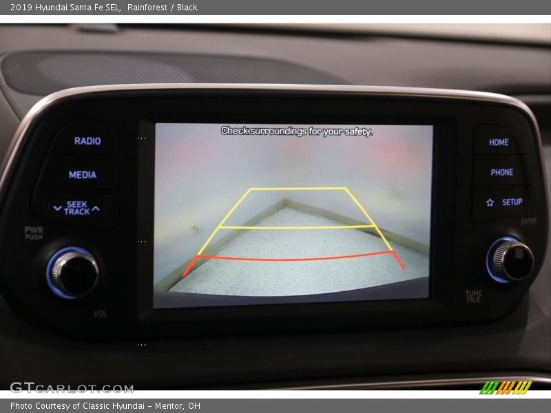 Rainforest / Black 2019 Hyundai Santa Fe SEL
