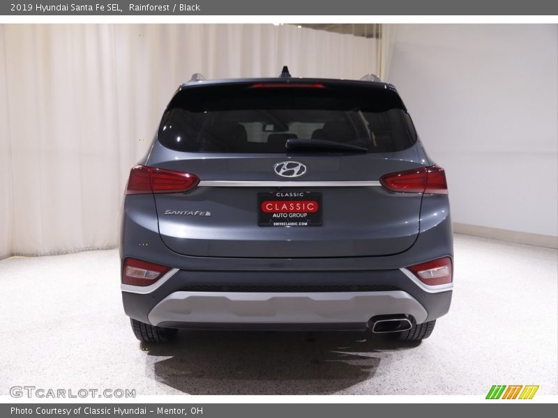 Rainforest / Black 2019 Hyundai Santa Fe SEL