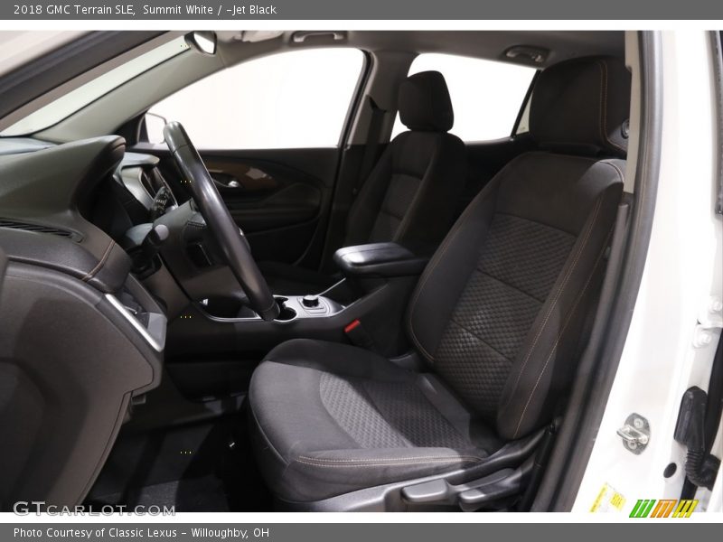 Summit White / ­Jet Black 2018 GMC Terrain SLE