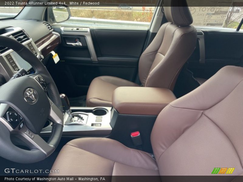 White / Redwood 2022 Toyota 4Runner Limited 4x4