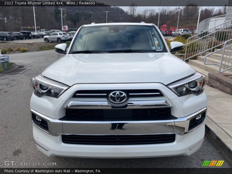 White / Redwood 2022 Toyota 4Runner Limited 4x4