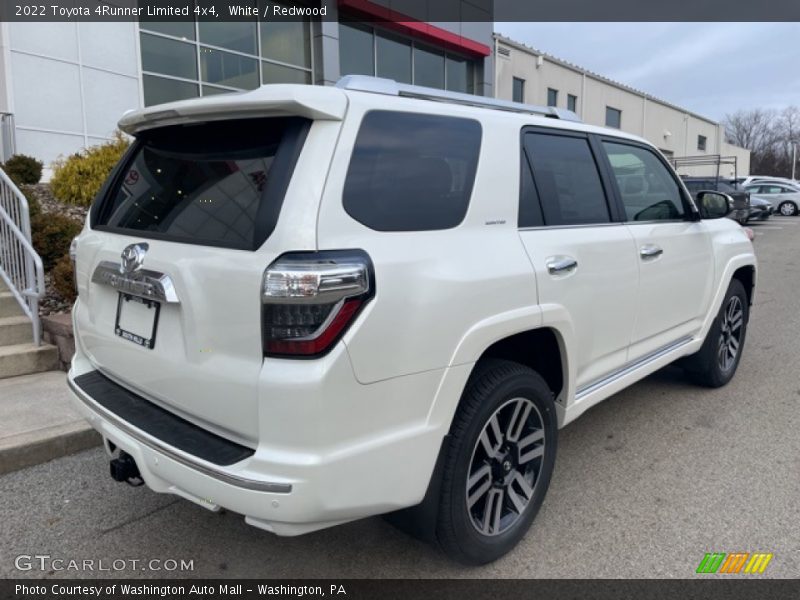 White / Redwood 2022 Toyota 4Runner Limited 4x4