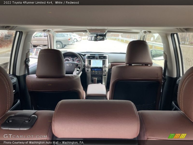 White / Redwood 2022 Toyota 4Runner Limited 4x4