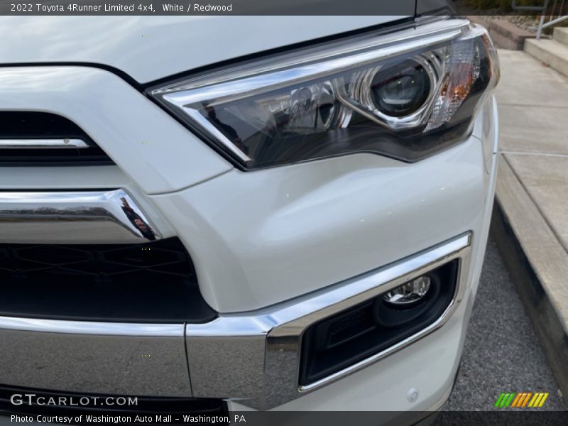 White / Redwood 2022 Toyota 4Runner Limited 4x4