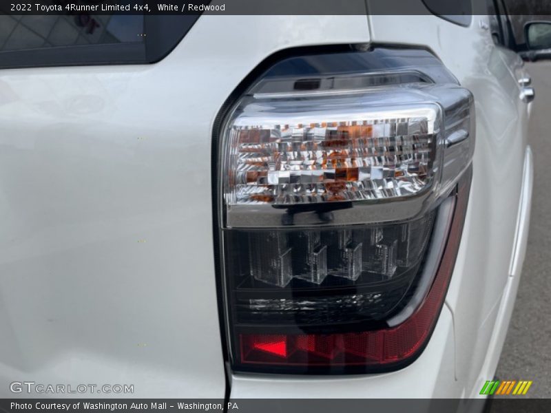 White / Redwood 2022 Toyota 4Runner Limited 4x4