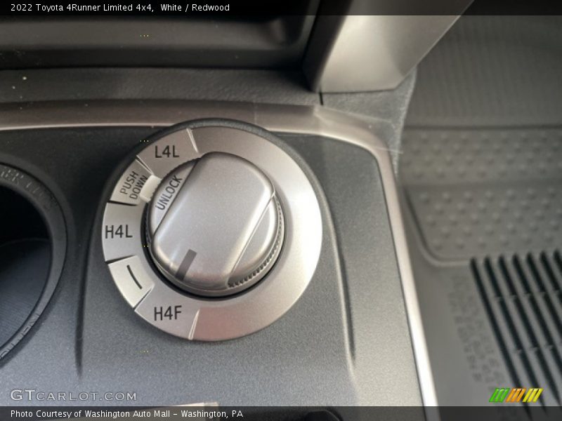 Controls of 2022 4Runner Limited 4x4