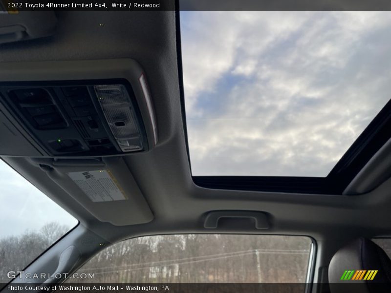 White / Redwood 2022 Toyota 4Runner Limited 4x4