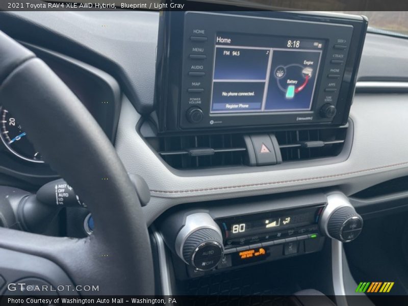 Blueprint / Light Gray 2021 Toyota RAV4 XLE AWD Hybrid
