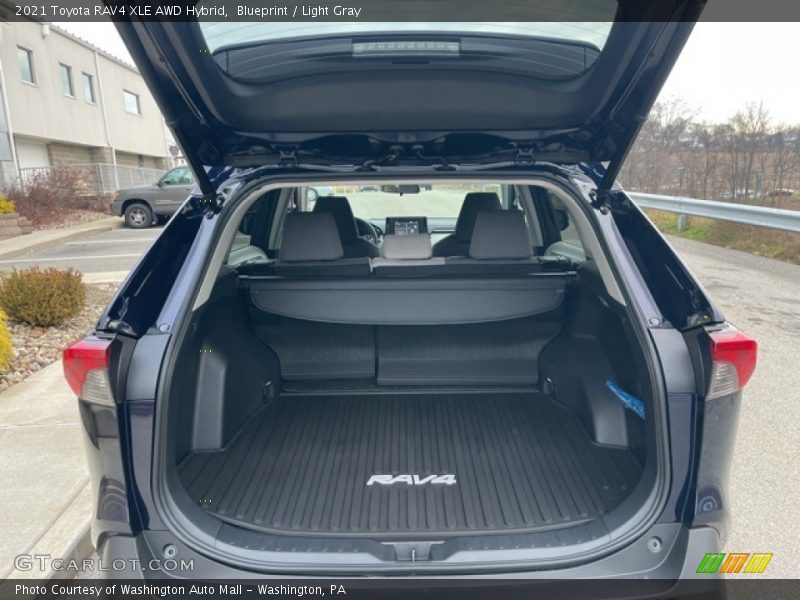 Blueprint / Light Gray 2021 Toyota RAV4 XLE AWD Hybrid