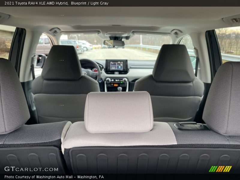Blueprint / Light Gray 2021 Toyota RAV4 XLE AWD Hybrid