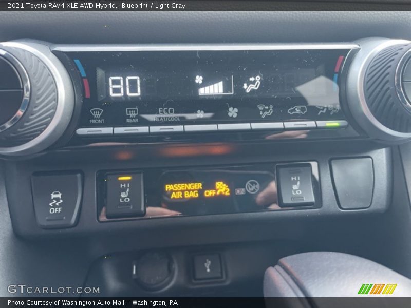 Blueprint / Light Gray 2021 Toyota RAV4 XLE AWD Hybrid