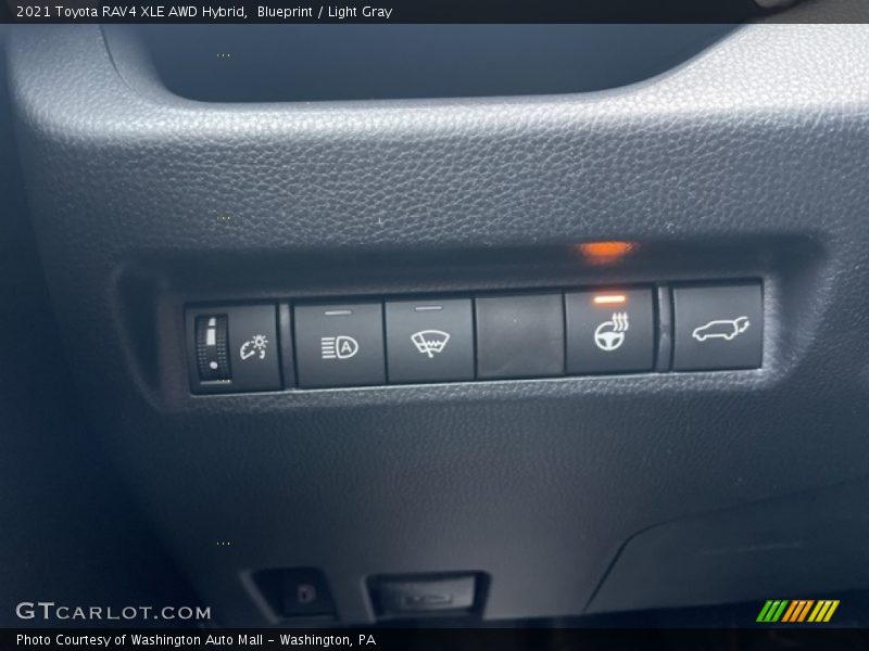 Blueprint / Light Gray 2021 Toyota RAV4 XLE AWD Hybrid