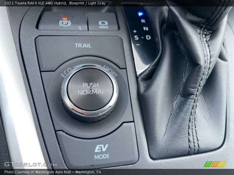 Blueprint / Light Gray 2021 Toyota RAV4 XLE AWD Hybrid