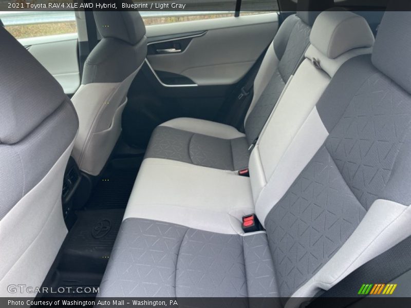 Blueprint / Light Gray 2021 Toyota RAV4 XLE AWD Hybrid