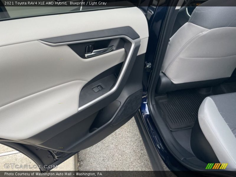 Blueprint / Light Gray 2021 Toyota RAV4 XLE AWD Hybrid