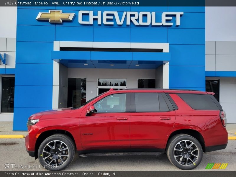  2022 Tahoe RST 4WD Cherry Red Tintcoat