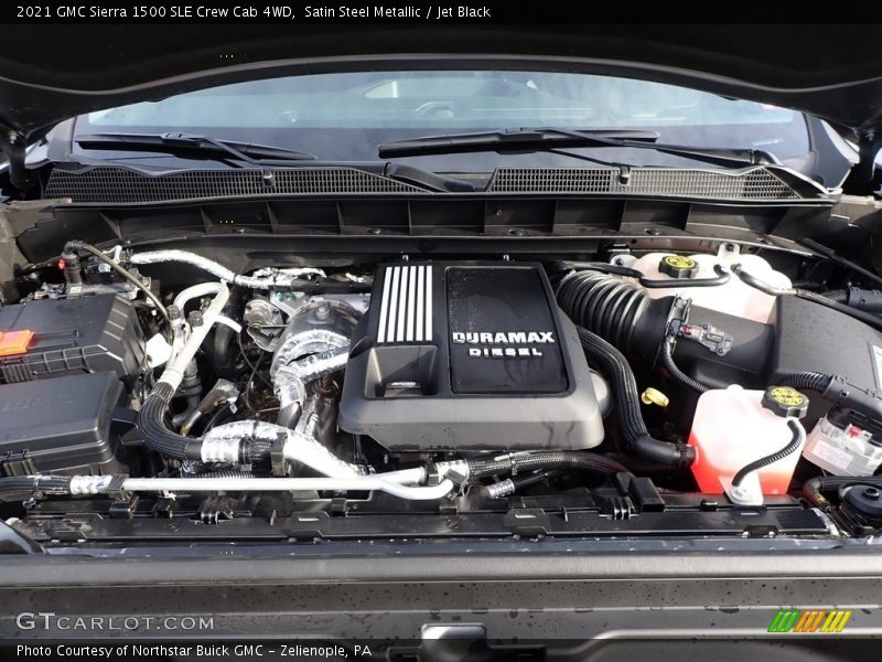  2021 Sierra 1500 SLE Crew Cab 4WD Engine - 3.0 Liter DOHC 24-Valve Duramax Turbo-Diesel Inline 6 Cylinder